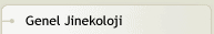 Genel Jinekoloji